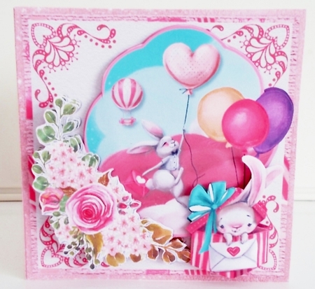 Love is All Around Us 2 Complete Card and Inserts Kit by Pam Stubley