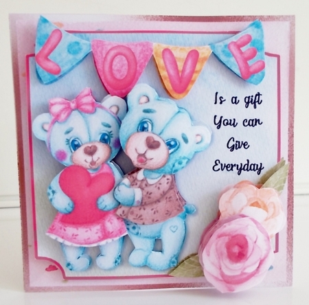 Spread a Little Love 2 Complete Card and Inserts Kit by Pam Stubley