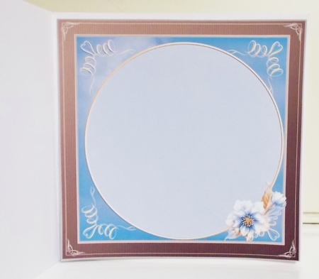 Winter Blue 8x8 Insert Panel by Pam Stubley