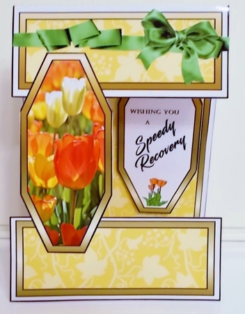 Open front OrangeTulips GWS by Pam Stubley