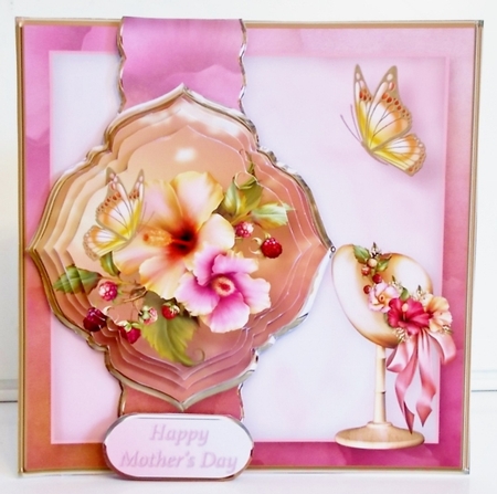 Summer Hat - Border Card Mini Kit by Pam Stubley