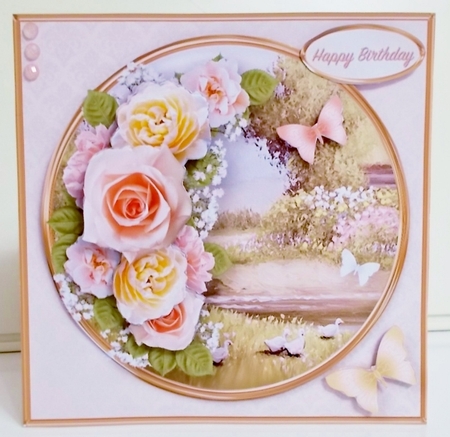 The Duck Pond - Decoupage Card Mini Kit by Pam Stubley