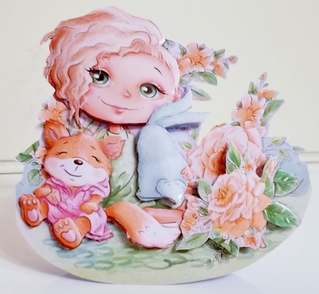 Spring Darlings 5 Rocker Card Kit by Pam Stubley