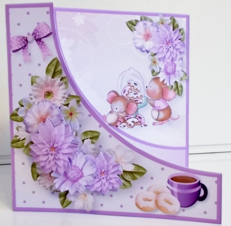 Doughnuts - Cutaway Card Mini Kit by Pam Stubley
