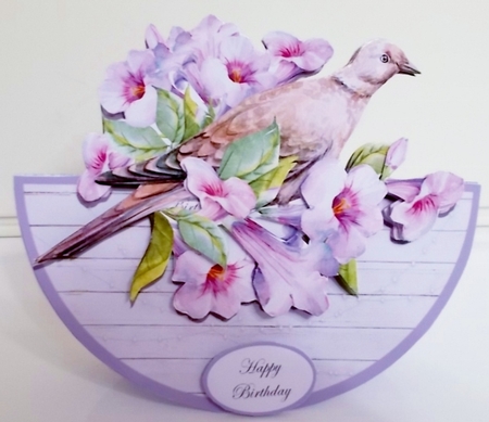 DOVE ROCKER CARD by Pam Stubley