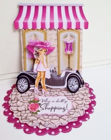 Love to Shop 2 Triple Easel Card Kit by Pam Stubley