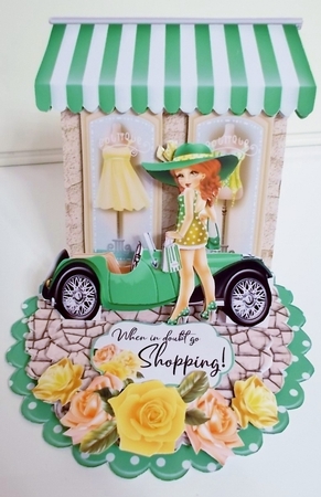 Love to Shop 3 Triple Easel Card Kit by Pam Stubley