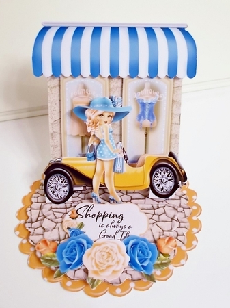 Love to Shop 4 Triple Easel Card Kit by Pam Stubley
