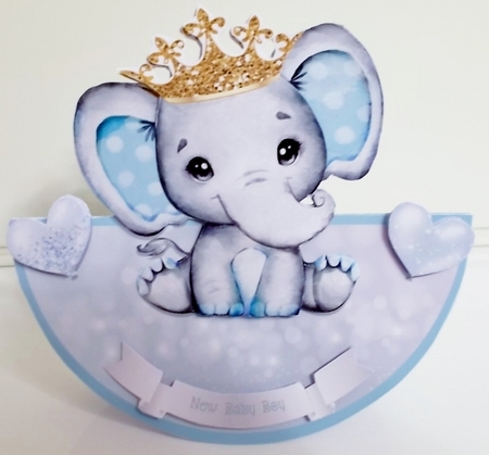 LITTLE PRINCE ROCKER CARD by Pam Stubley