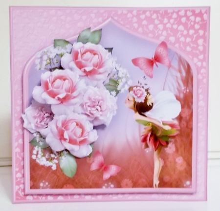 Flower Fairy - Decoupage Card Mini Kit by Pam Stubley