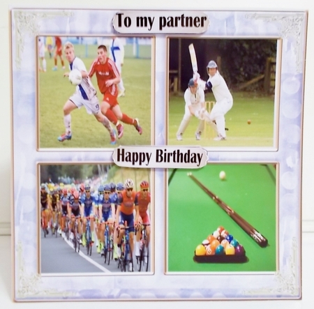 Male Sports Birthday   Dear Partner by Pam Stubley