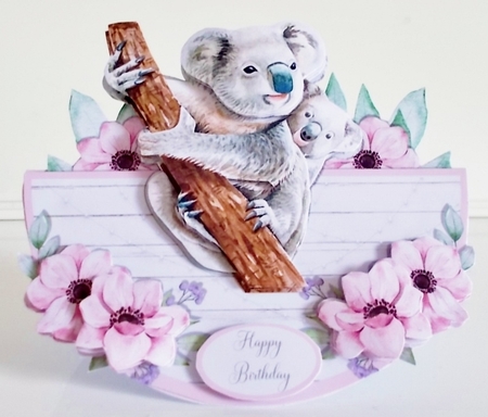 KOALAS ROCKER CARD by Pam Stubley