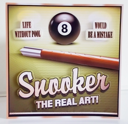 Male Vintage Snooker Mini Kit by Pam Stubley