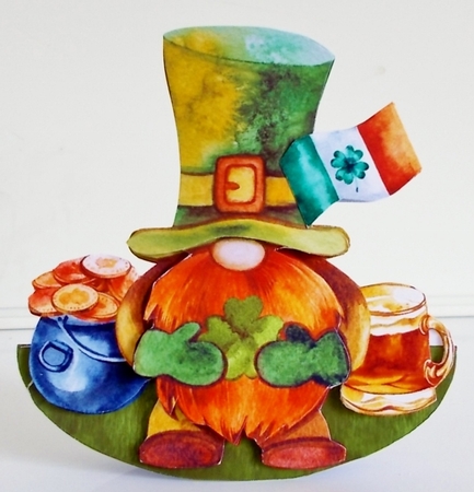 Gnome Shenanigans Here #1 Rocker Card Kit by Pam Stubley
