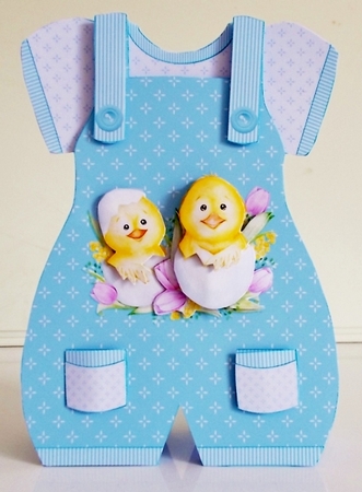 Eastergreetings 1 Romper Suit Kit by Pam Stubley