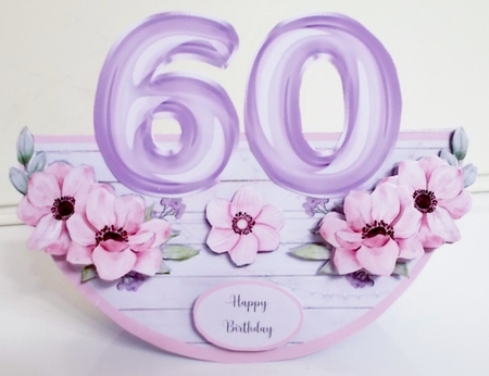 AGES 30,40,50,60,70,80,90,100 ROCKER CARD by Pam Stubley