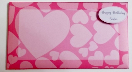 Heart Money Envelope by Pam Stubley