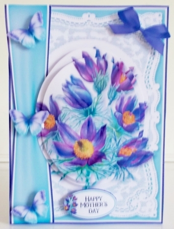 Lace and Flowers 1 by Pam Stubley