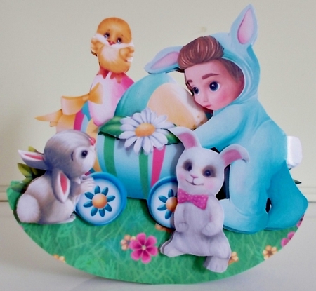 Were Going on an Egg Hunt #2 Rocker Card Mini Kit by Pam Stubley