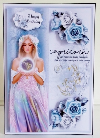 Ethereal Capricorn Zodiac Mini Page Kit  by Pam Stubley
