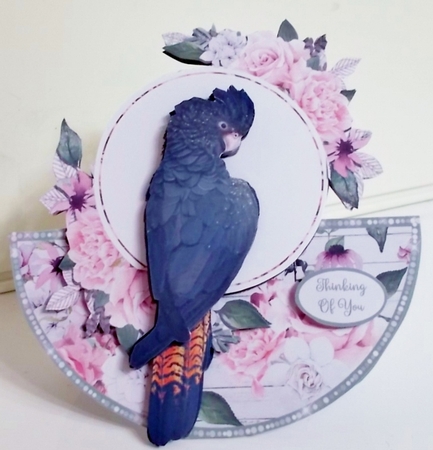 PRETTY BIRD 5 rocker card by Pam Stubley