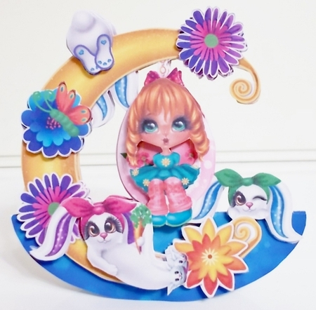 An Eggstra Special Moon Rocker Card Mini Kit by Pam Stubley