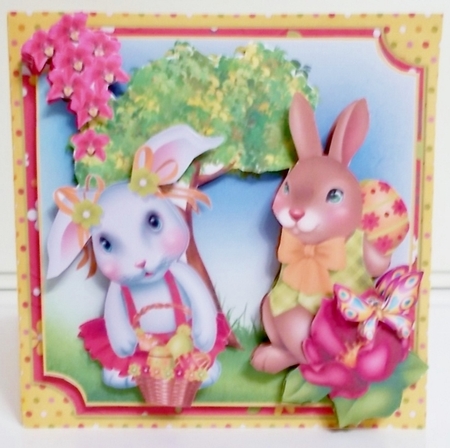 Hippity Hoppity - Complete Card and Inserts Kit by Pam Stubley