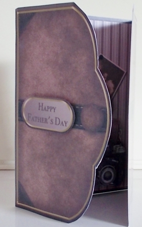 Vintage Photographer - Wrapover Card Mini Kit by Pam Stubley