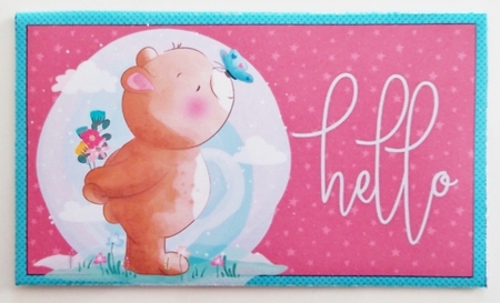 Butterfly Bear money wallet by Pam Stubley