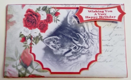 Kitten Birthday Wishes - Money Wallet by Pam Stubley