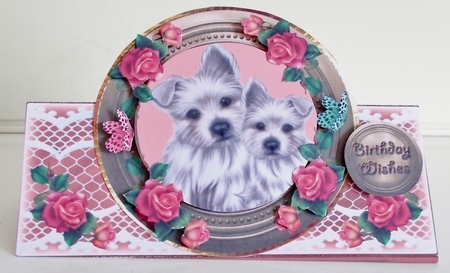 #3 Triangle Base Mini Kit-  Sweet Puppies by Pam Stubley