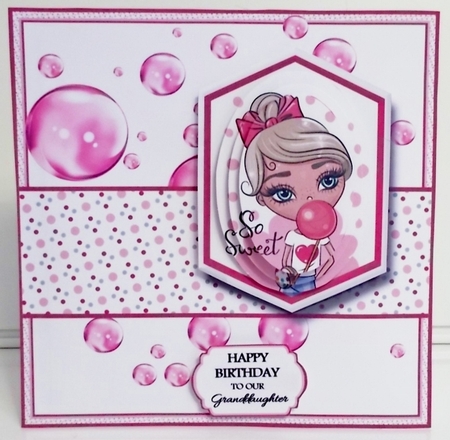 8x8 So Sweet Mini Kit - x4 A4 Sheets  by Pam Stubley