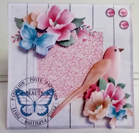 BLOSSOMING WINGS ALL OCCASIONS TWIST & POP CARD KIT by Pam Stubley