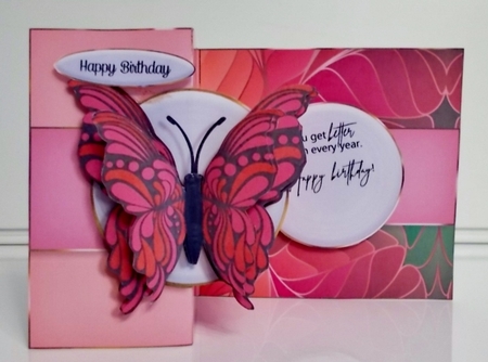 Butterfly Fold Back Mini Kit-1 by Pam Stubley