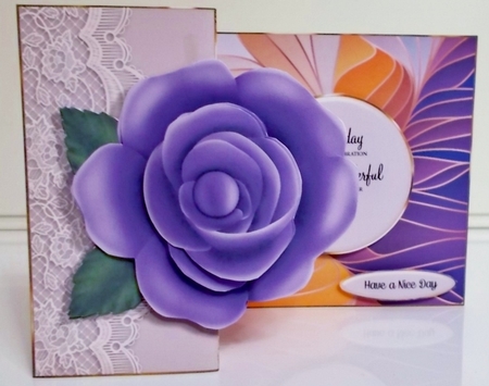 The Rose Fold Back -3 by Pam Stubley