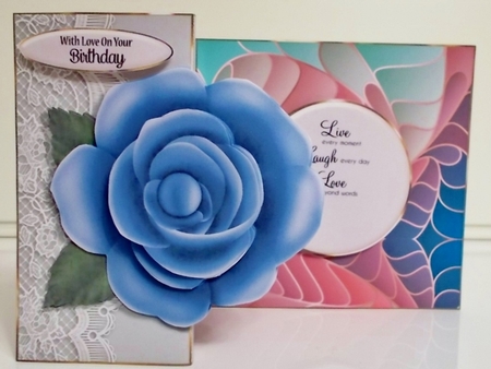 The Rose Fold Back -4 by Pam Stubley