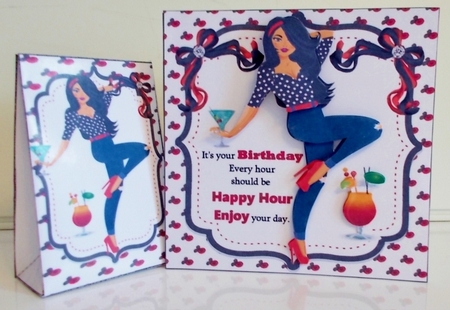 7x7 Happy hour birthday mini kit by Pam Stubley
