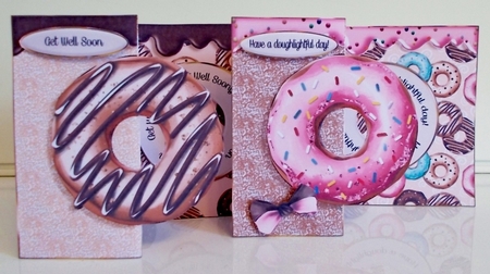 Half a Dozen Donuts Fold Back Bumper by Pam Stubley