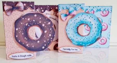 Half a Dozen Donuts Fold Back Bumper by Pam Stubley