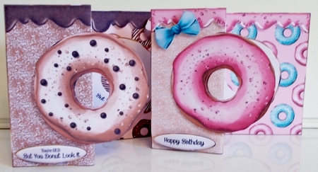 Half a Dozen Donuts Fold Back Bumper by Pam Stubley