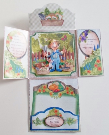 Grandpas Garden Folio Card Kit by Pam Stubley