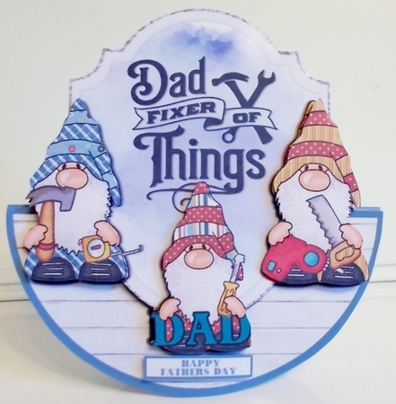 DAD WILL FIX IT rocker card by Pam Stubley