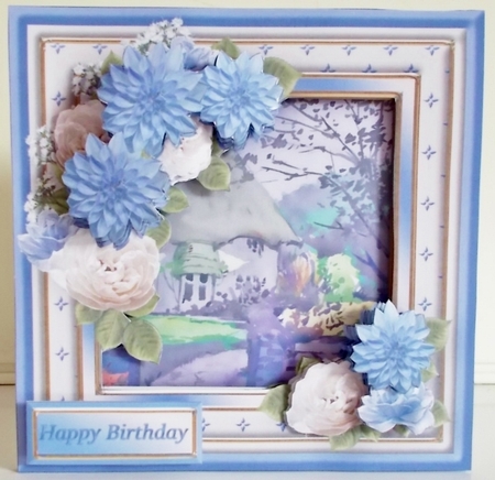 Down the Lane - Layered Frame Card Mini Kit by Pam Stubley