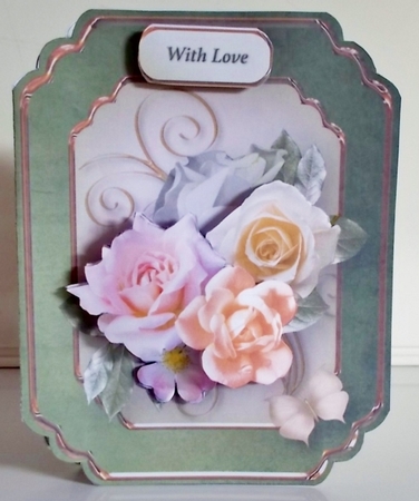Yellow Posy - Pop-up Card Mini Kit by Pam Stubley