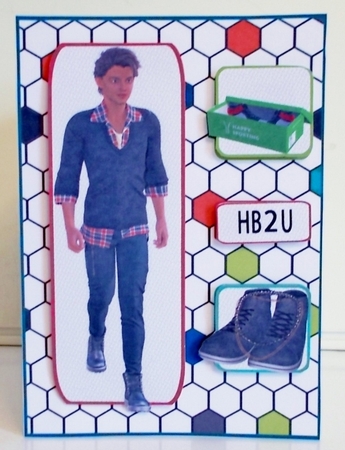 YOUNG MAN, TEEN BOY CARD FRONT 5 by Pam Stubley