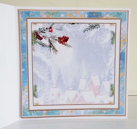 Christmas Snowy Village Insert 1 by Pam Stubley