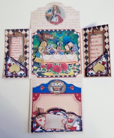 Wonderland Adventures with Alice - Folio Card Kit by Pam Stubley