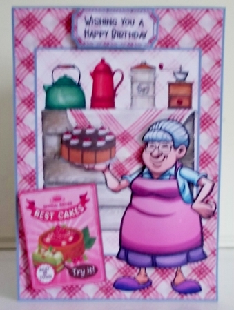 Best cake baker A5 by Pam Stubley