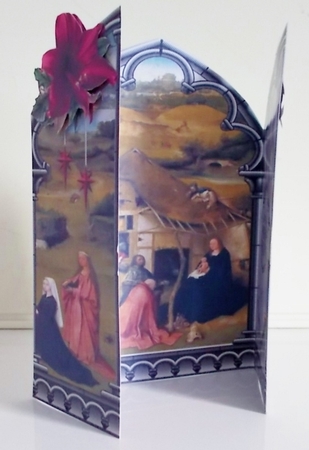 Tryptic Christmas 2 by Pam Stubley