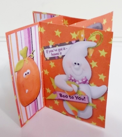 Halloween Pinwheel Card by Pam Stubley